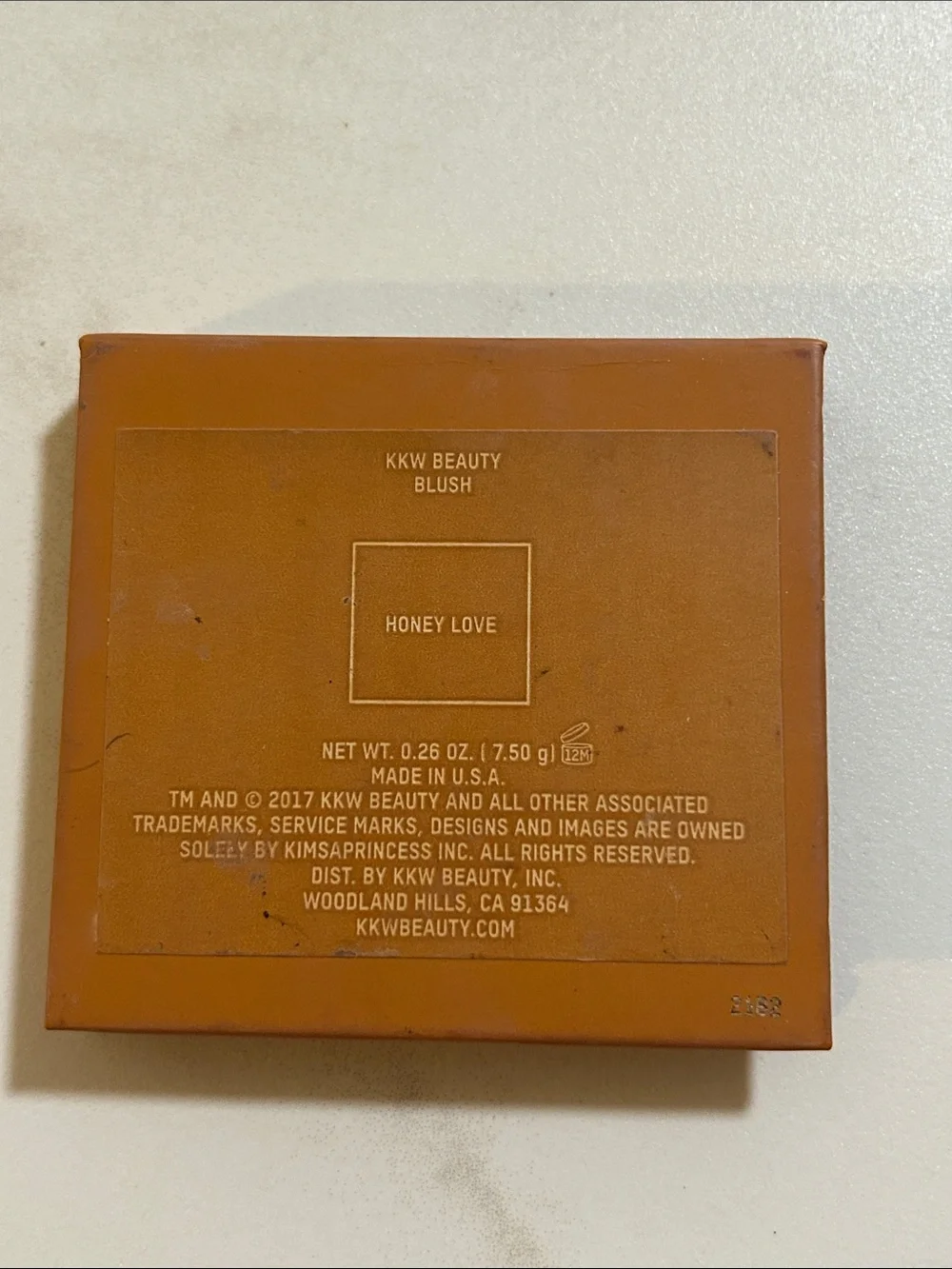 KKW Blush Honey Lab